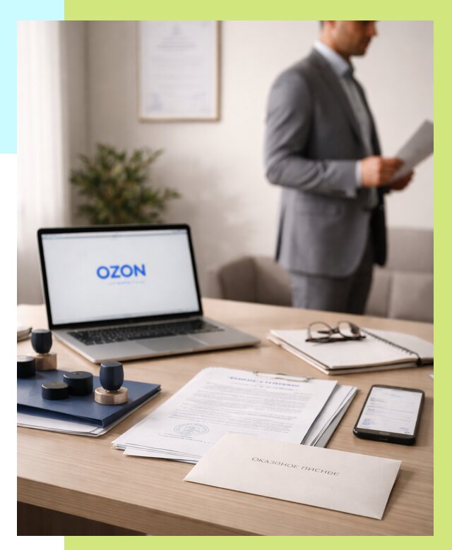 Отказное письмо для Ozon в Люберцах от 3682 р. | Сертэкс
